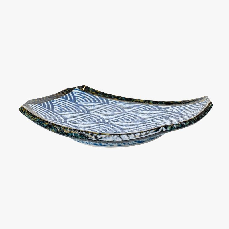 Japanese Rectangular Plate – Nami