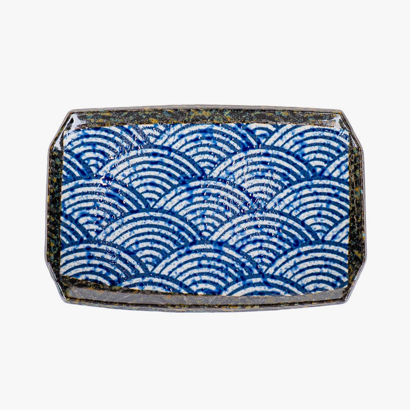 Japanese Rectangular Plate – Nami