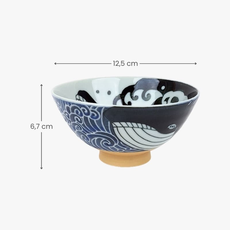 Japanese Rice Bowl – Whale