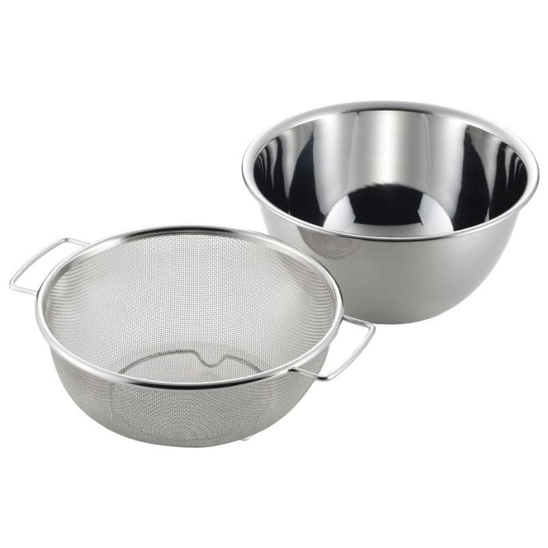 Japanese Rice Bowl with Strainer