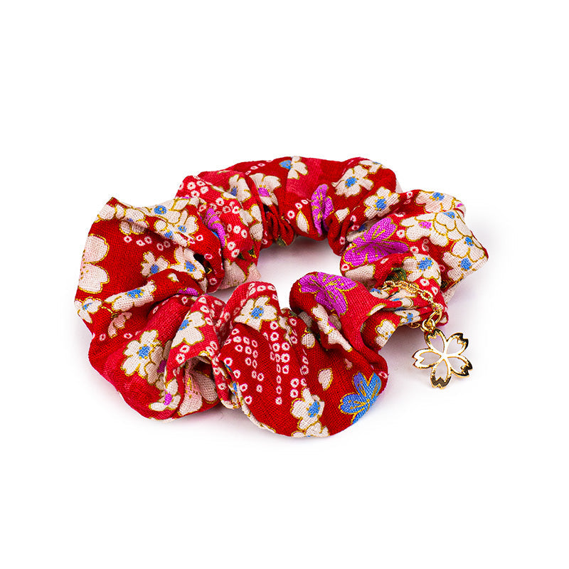 Japanese Scrunchie - Floral