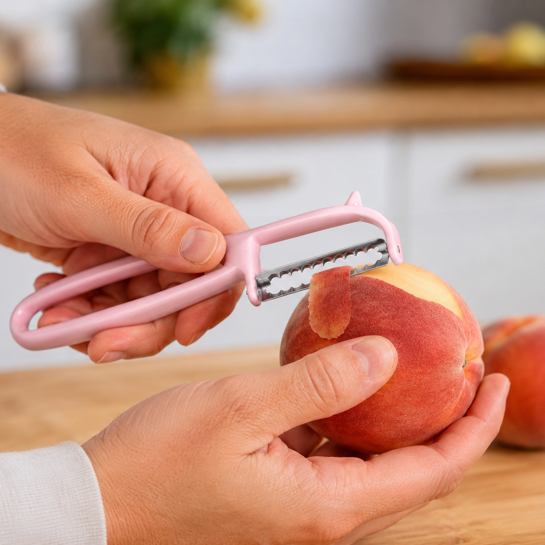 Japanese Serrated Peeler for Peaches & Tomatoes