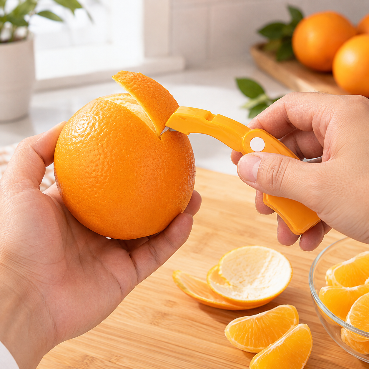 Japanese Stainless Steel Citrus Peeler