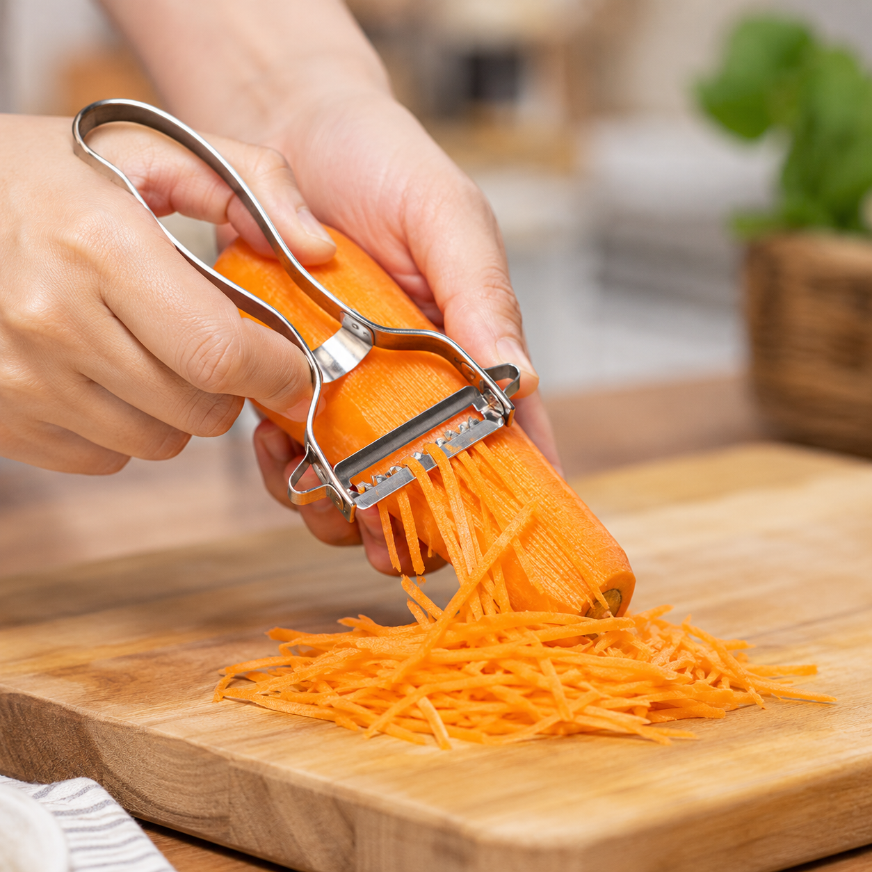Japanese Stainless Steel Julienne Peeler 5 mm