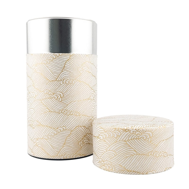 Japanese Tea Box - Golden Waves