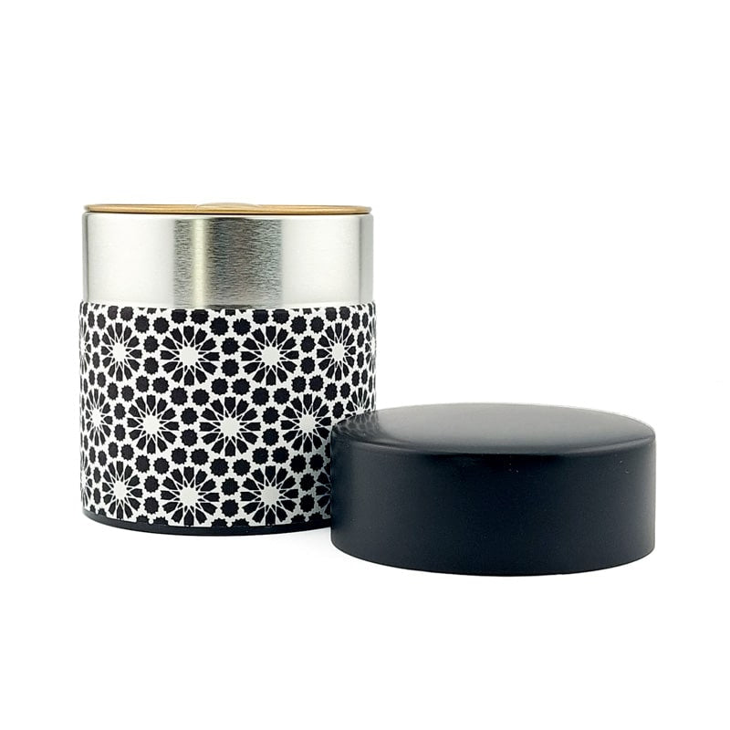 Japanese Tea Caddy - Kuro Kiku