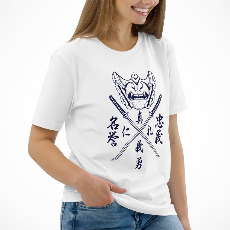 Japanese Tee Shirt - Bushido Code