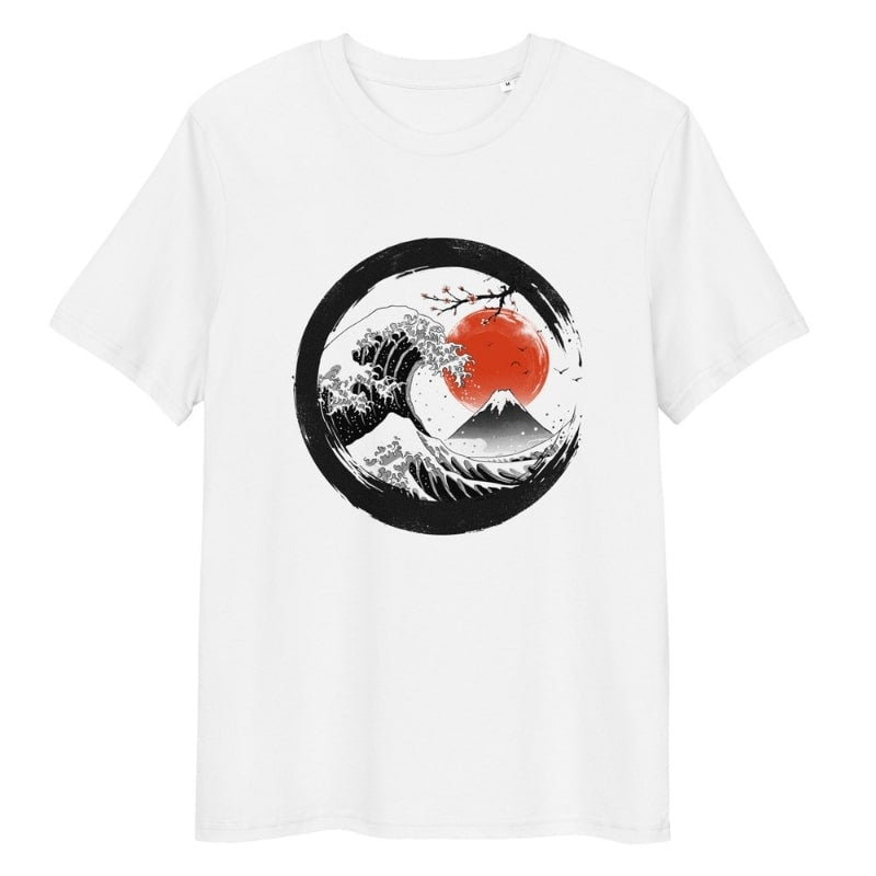 Japanese Tee Shirt - Enso Kanagawa S