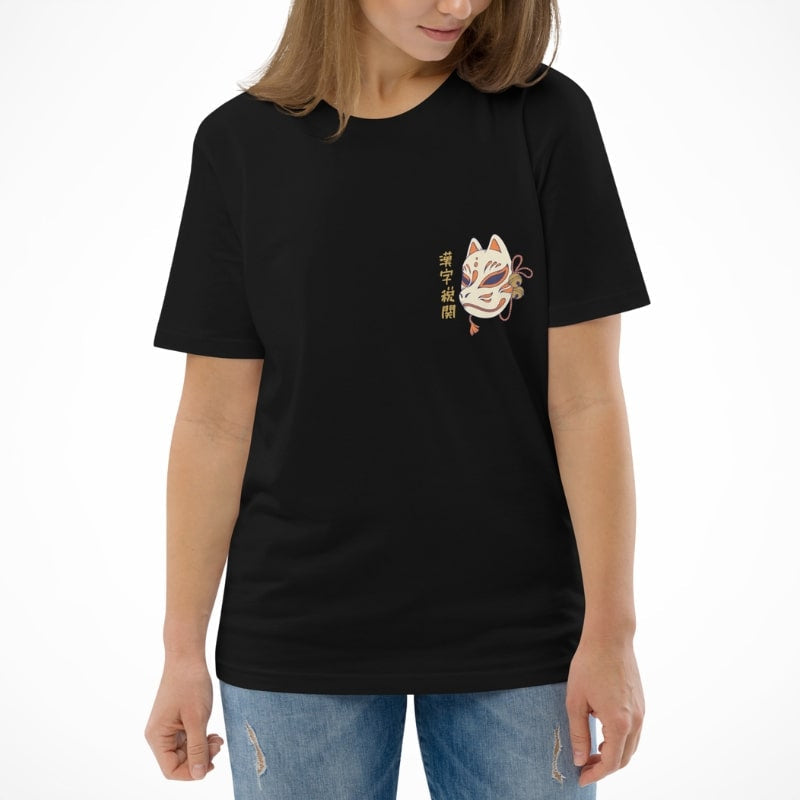 Japanese Tee Shirt - Samurai Cat