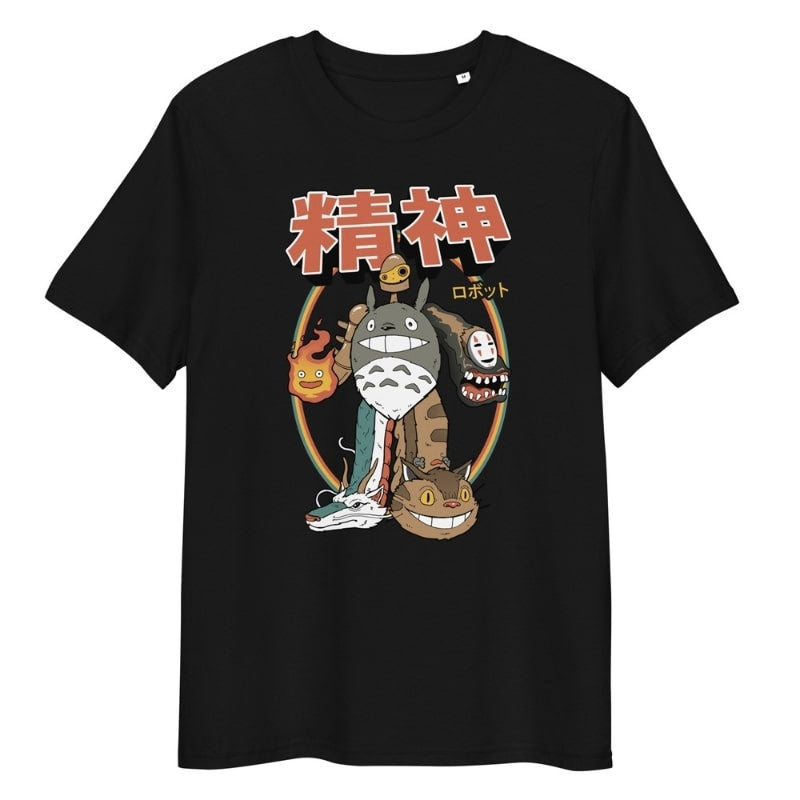 Japanese Tee Shirt - Seishin S / Black