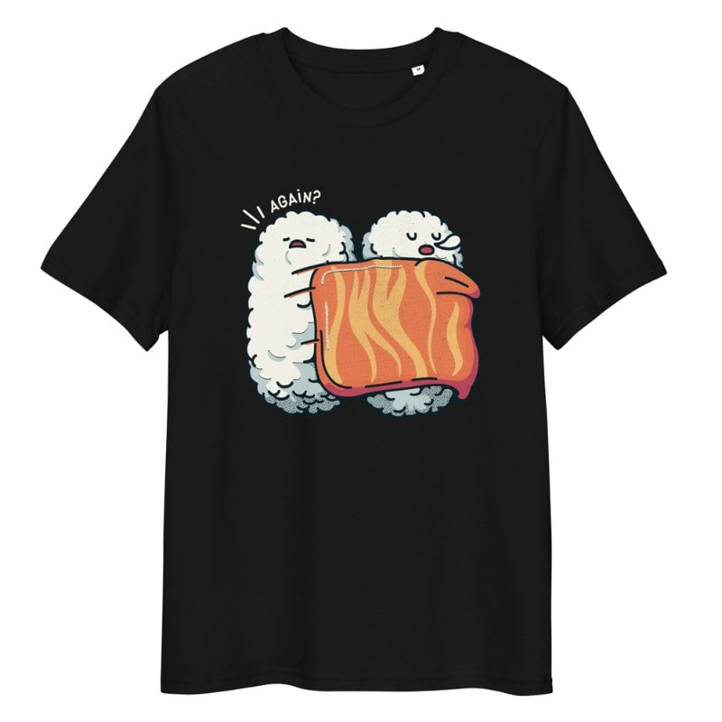 Japanese Tee Shirt - Sleeping Sushi S