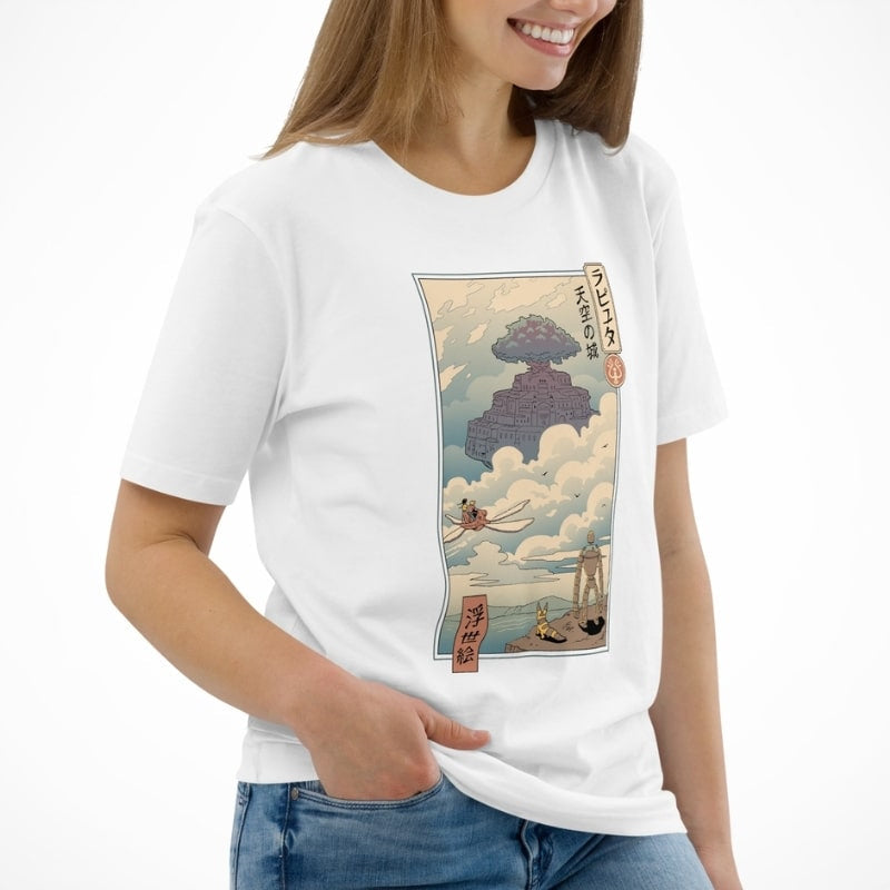 Japanese Tee Shirt - Ukiyo-e Art