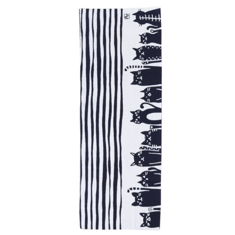 Japanese Tenugui - Cats