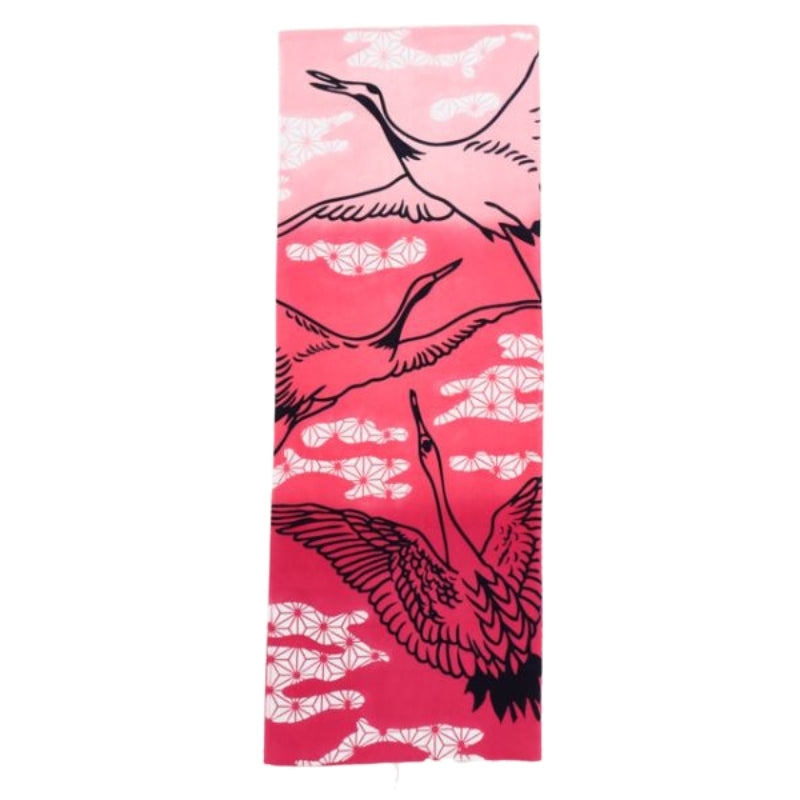 Japanese Tenugui - Tsuru