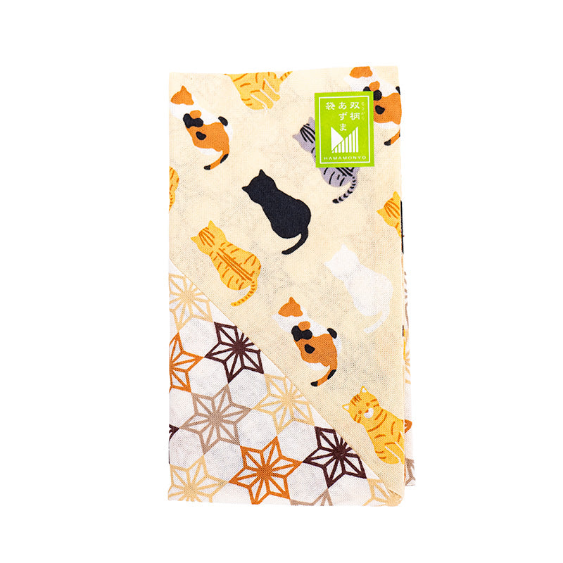 Japanese Tie Bag Azuma Bukuro Cats