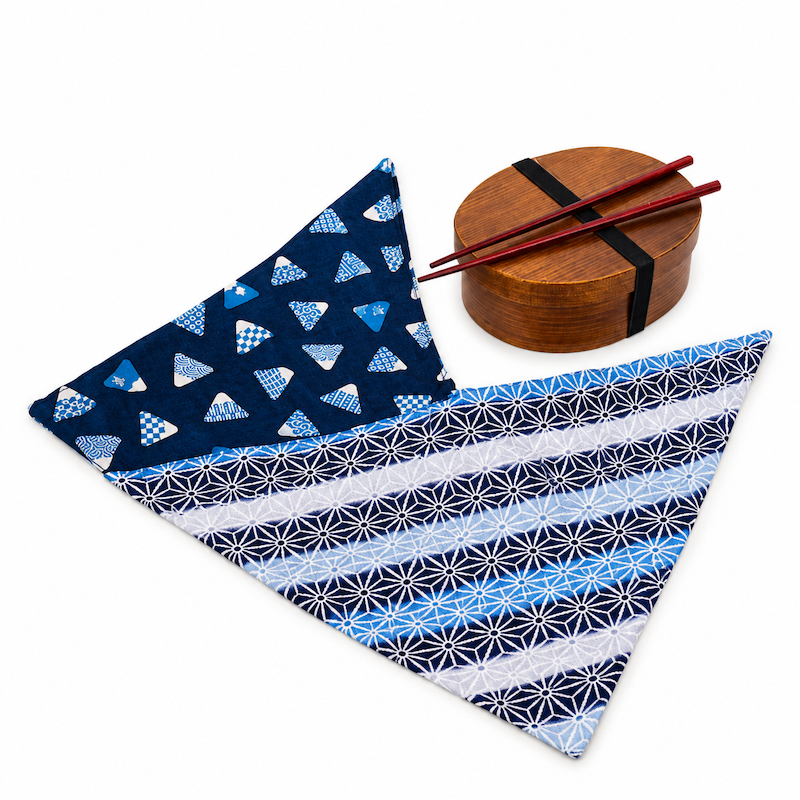 Japanese Tie Bag Azuma Bukuro Indigo