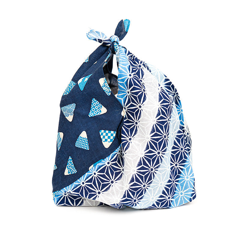Japanese Tie Bag Azuma Bukuro Indigo