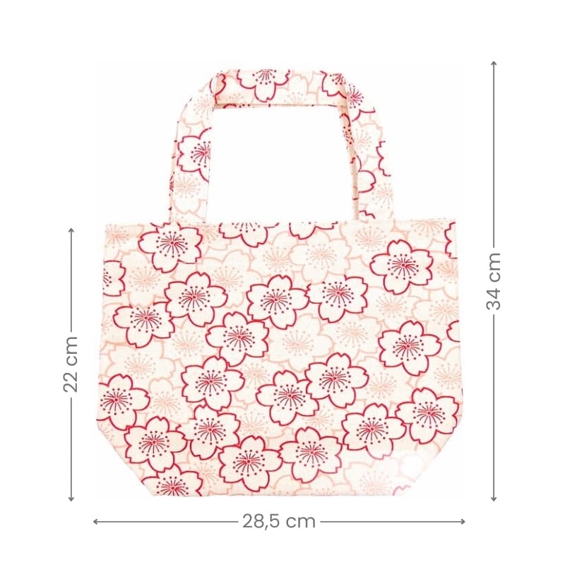 Japanese Tote Bag – Sakura Pink