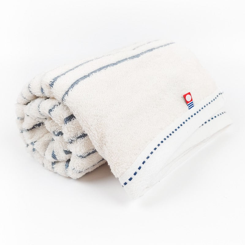 Japanese Towel - Blue Striped