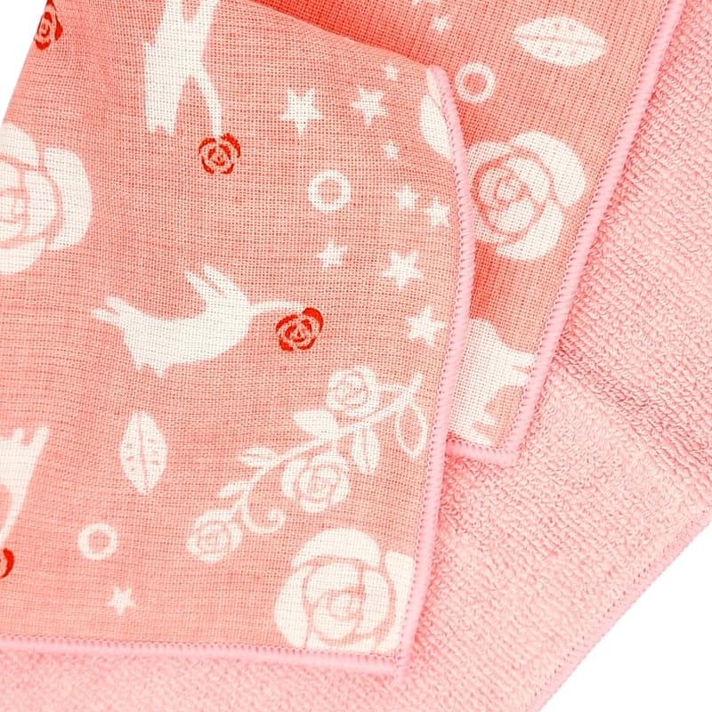 Japanese Towel - Pink & Cat