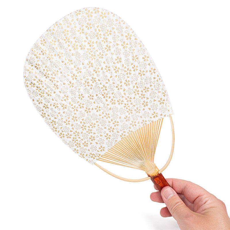 Japanese Uchiwa Fan - Washi Sakura