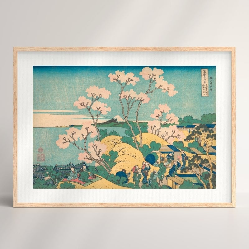 Japanese Woodblock Print - Shinagawa A3