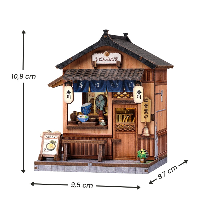 Japanese Wooden Mini House Kagawa Udon House