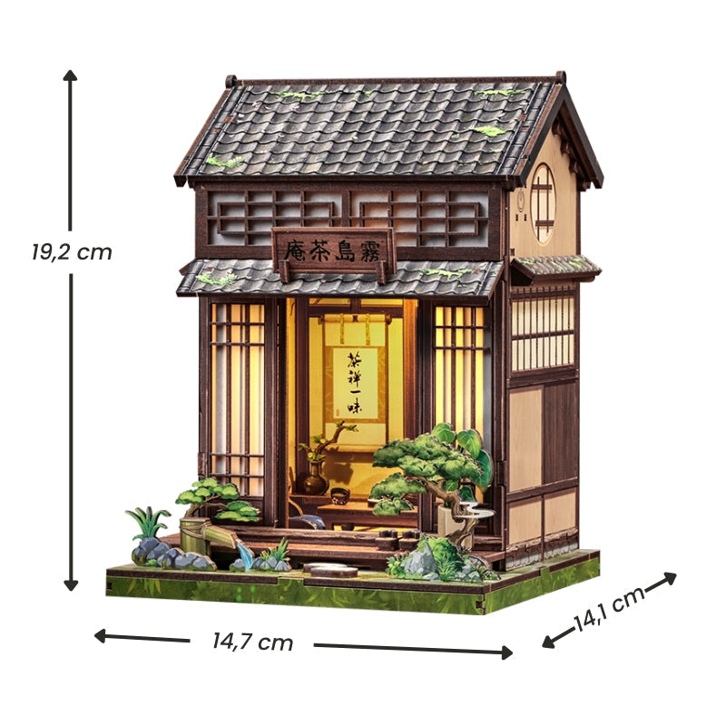 Japanese Wooden Miniature House Kirishima Cha-An