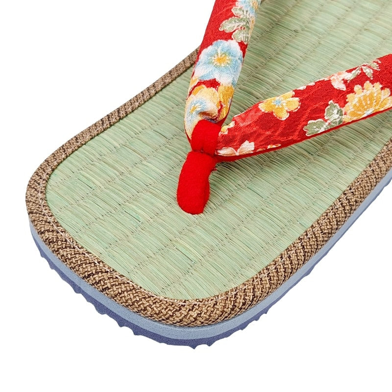 Japanese Zori for Women - Akai Hanao