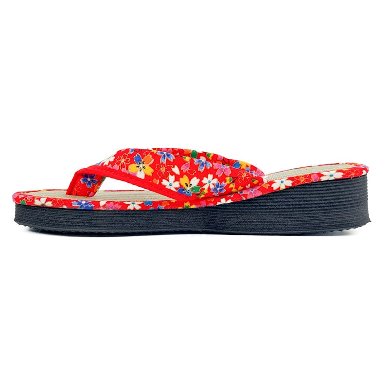 Japanese Zori - Sakura Red EU 35 - 37