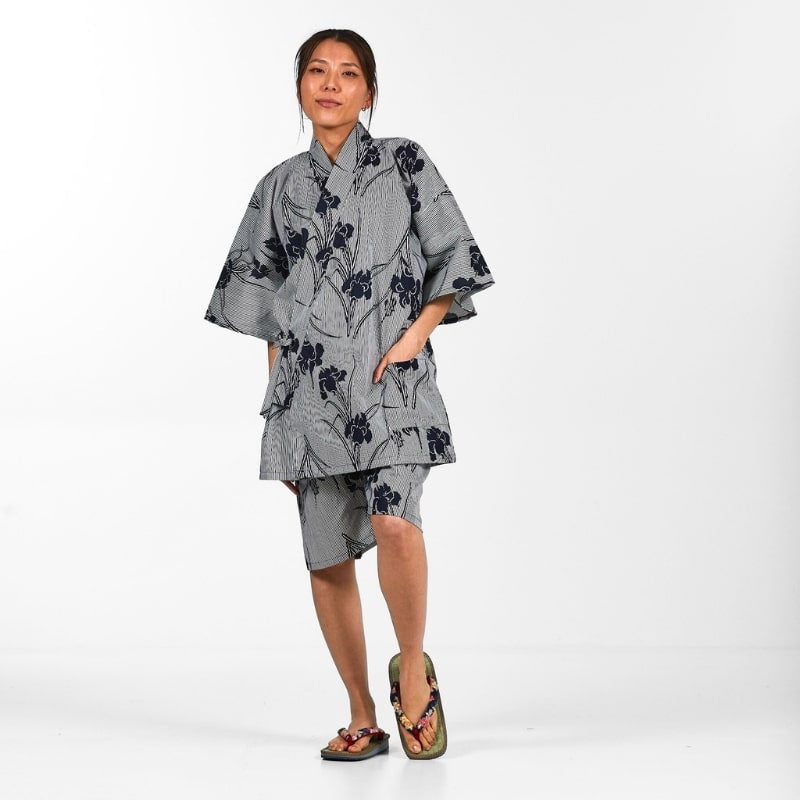 Women's Japanese Jinbei Iris - S