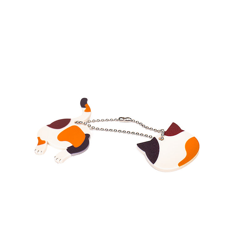 Keychain Acrylic - Mikeneko Cat