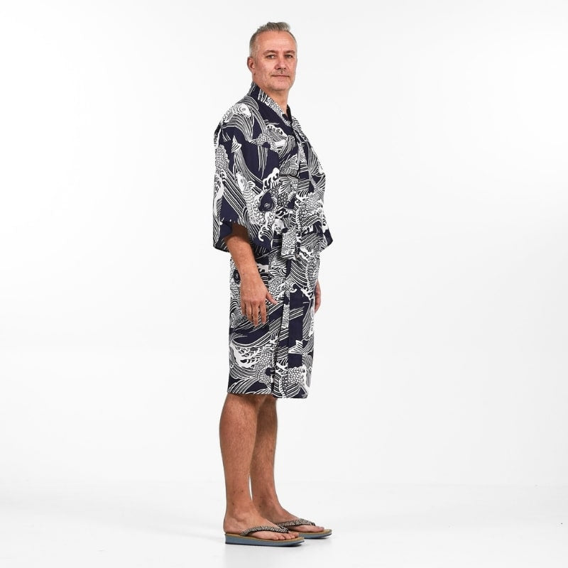 Kimono Happi Homme Carpe Koï - One size