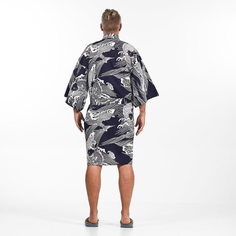 Kimono Happi Homme Carpe Koï - One size