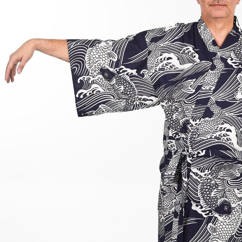 Kimono Happi Homme Carpe Koï - One size