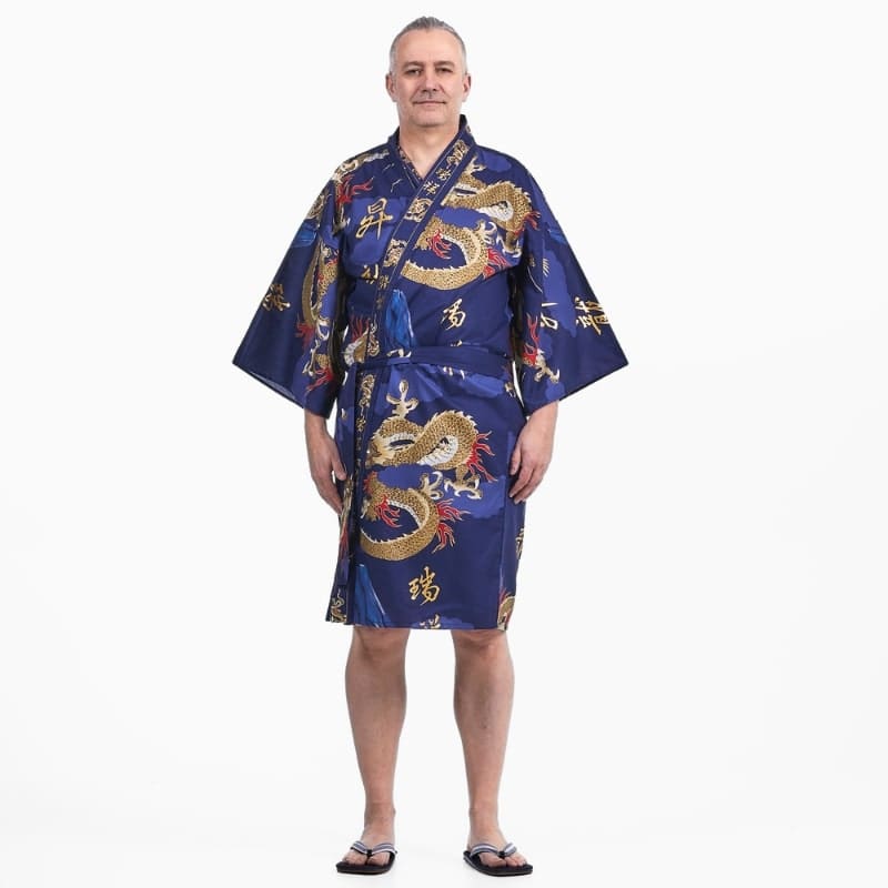 Kimono Happi Homme Dragon - Taille unique