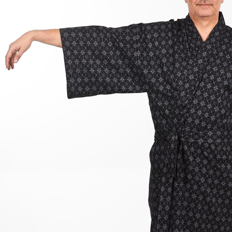 Kimono Happi Homme Hishigata - One size fits all