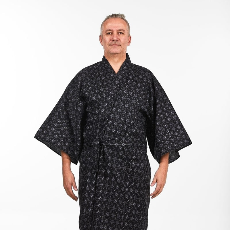 Kimono Happi Homme Hishigata - One size fits all