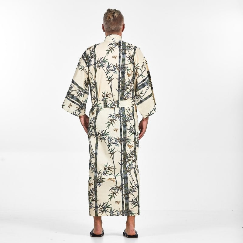 Men's Japanese Bamboo Kimono - One size