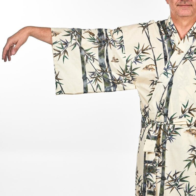 Men's Japanese Bamboo Kimono - One size