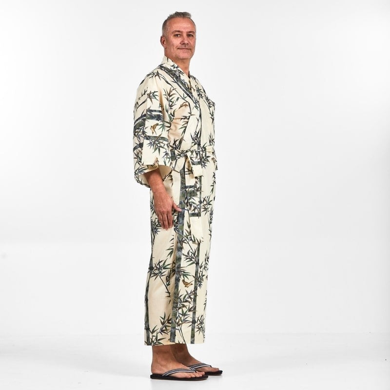 Men's Japanese Bamboo Kimono - One size