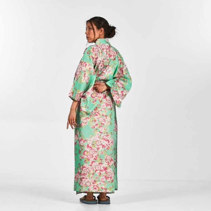 Women's Yukata Kimono Sakura Flower