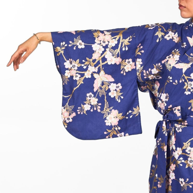 Women's Yukata Kimono Sakura to Chō