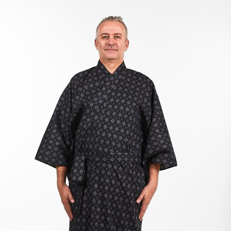 Men's Yukata Hishigata Kimono