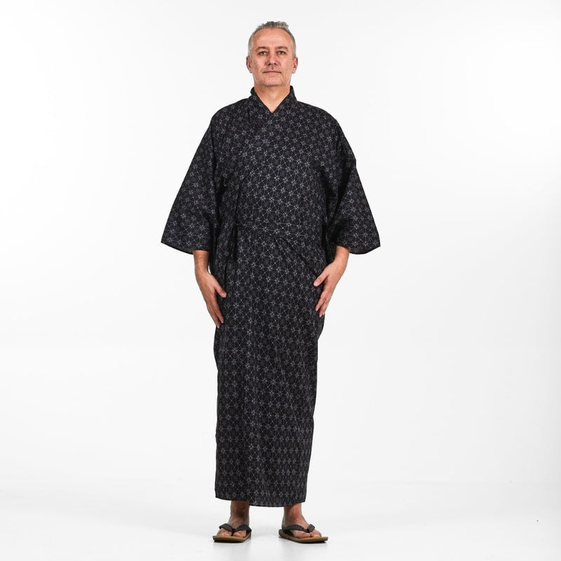 Men's Yukata Hishigata Kimono - S