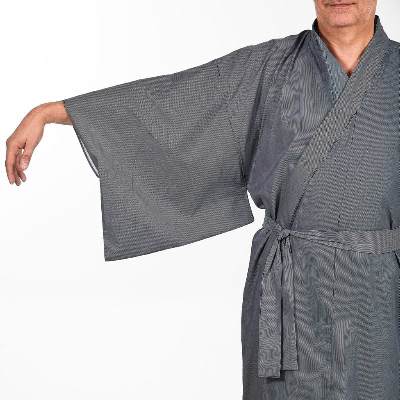 Striped Men's Yukata Kimono