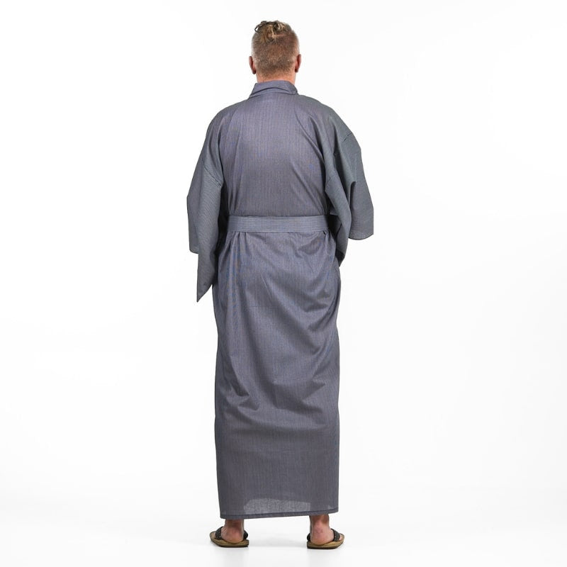 Striped Men's Yukata Kimono