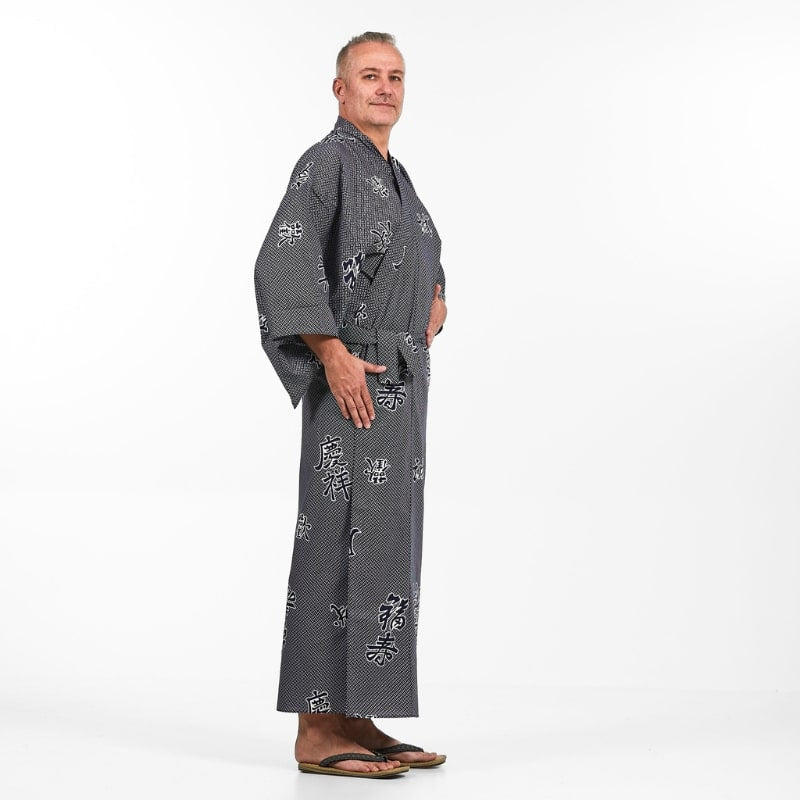 Men's Yukata Kimono Yorokobi