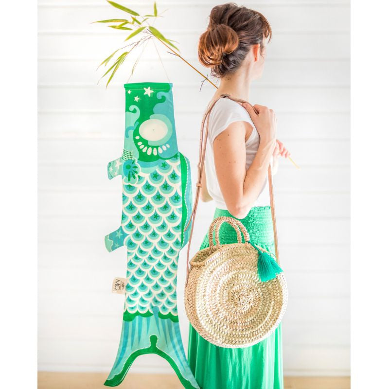 Koinobori Traditional Turquoise - 39
