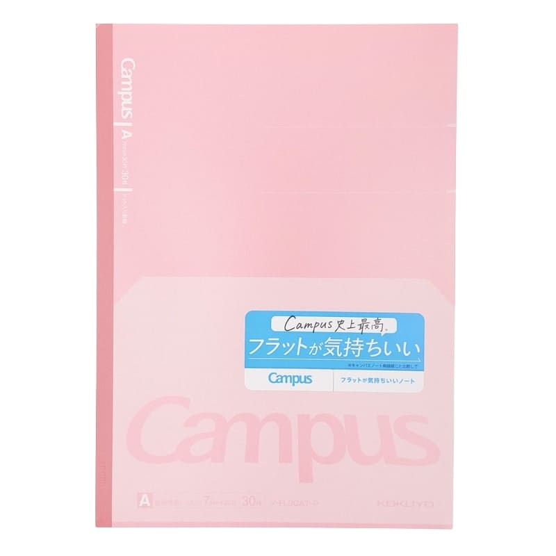 Kokuyo Campus Flat Notebook Pink